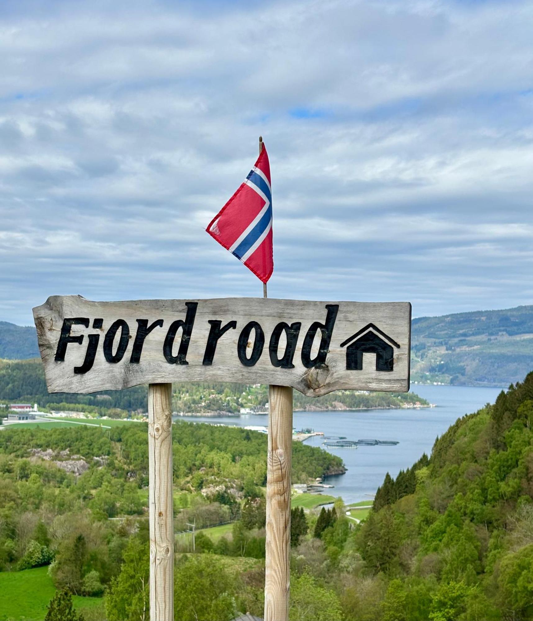 Ferienwohnung Fjord Road Hjelmeland Exterior foto